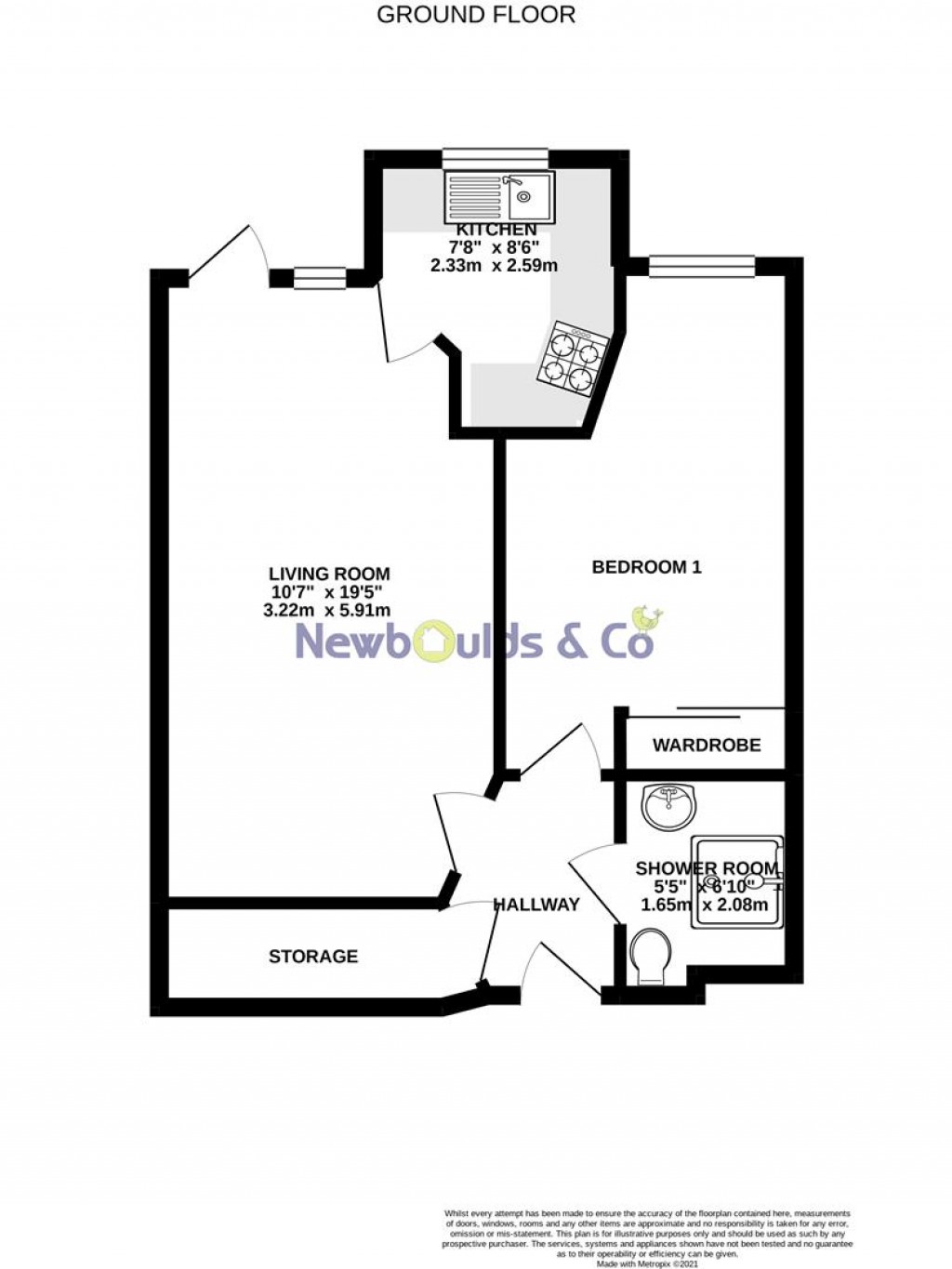 Floorplans For Station Road, Addlestone