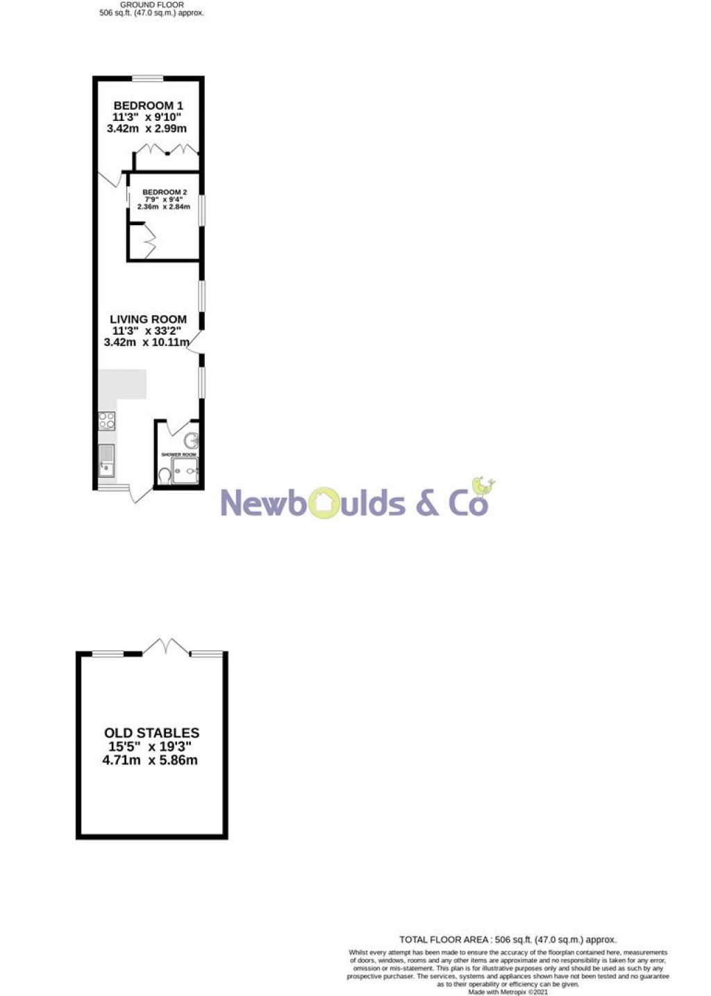 Floorplans For Sunmead Road, Sunbury-On-Thames