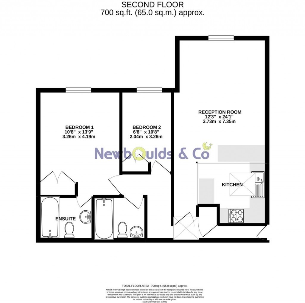 Floorplans For Terrace Road, Walton-On-Thames