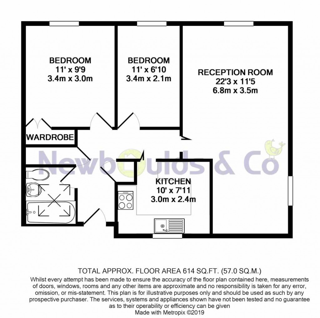 Floorplans For Fosse Way, West Byfleet