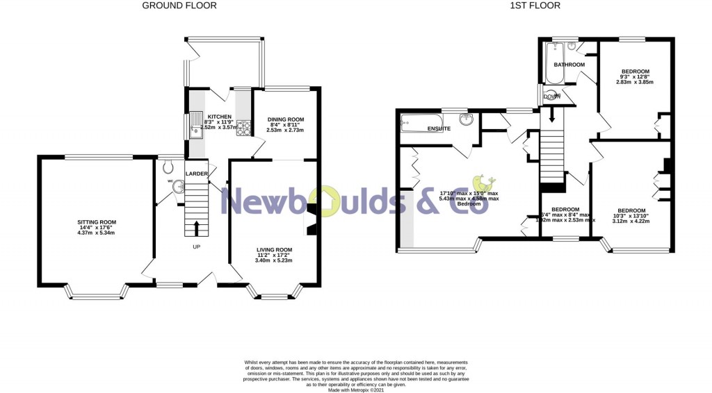 Floorplans For Gaston Bridge Road, Shepperton