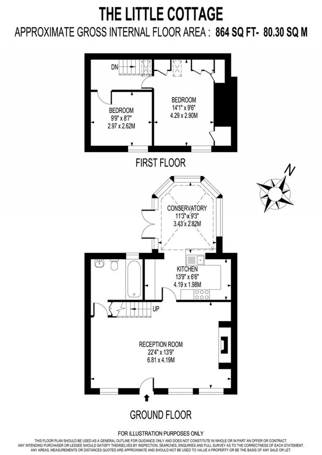 Floorplans For Chertsey Road, Shepperton